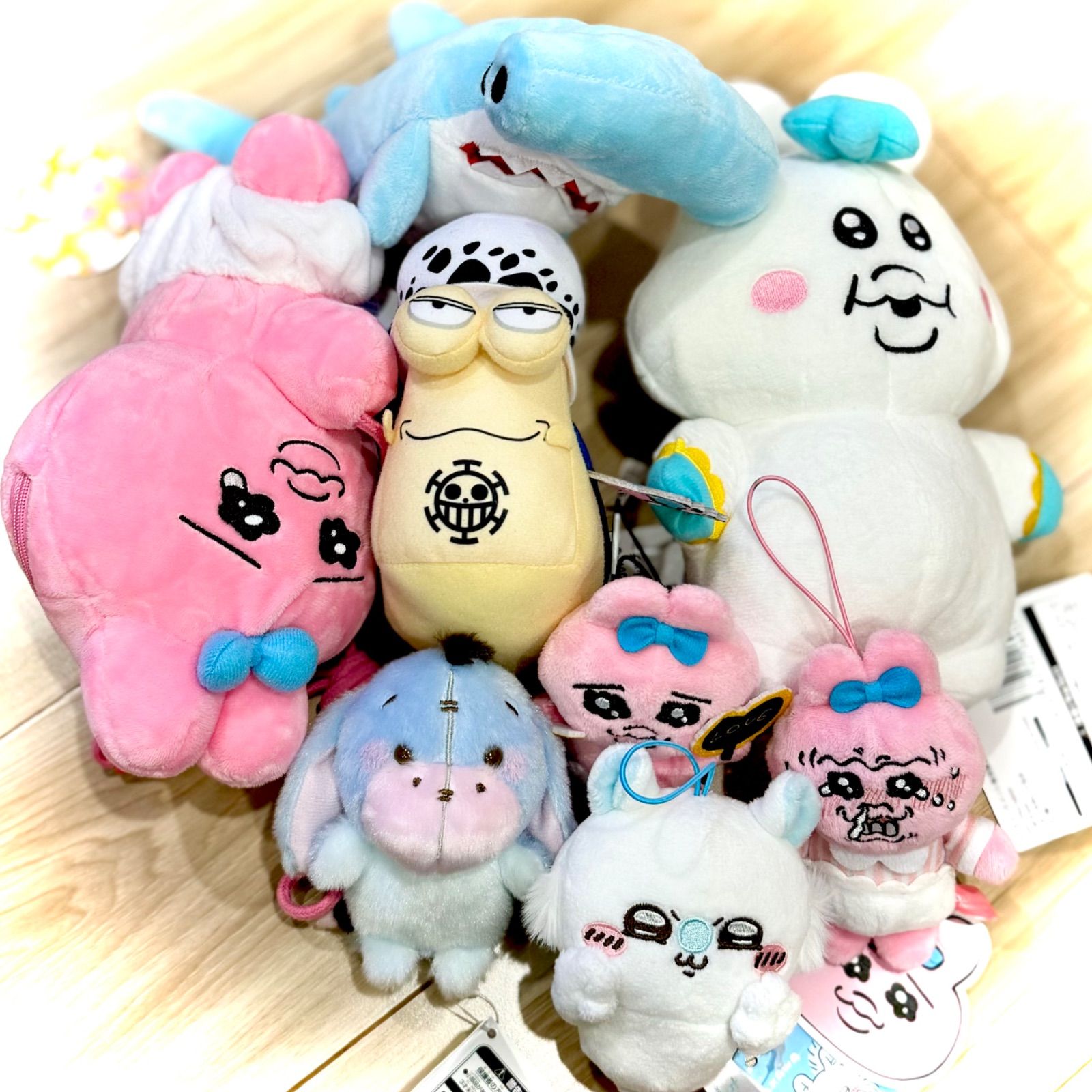 2体セット大阪万博 ミャクミャク ガチャピン ムック コラボぬいぐるみ