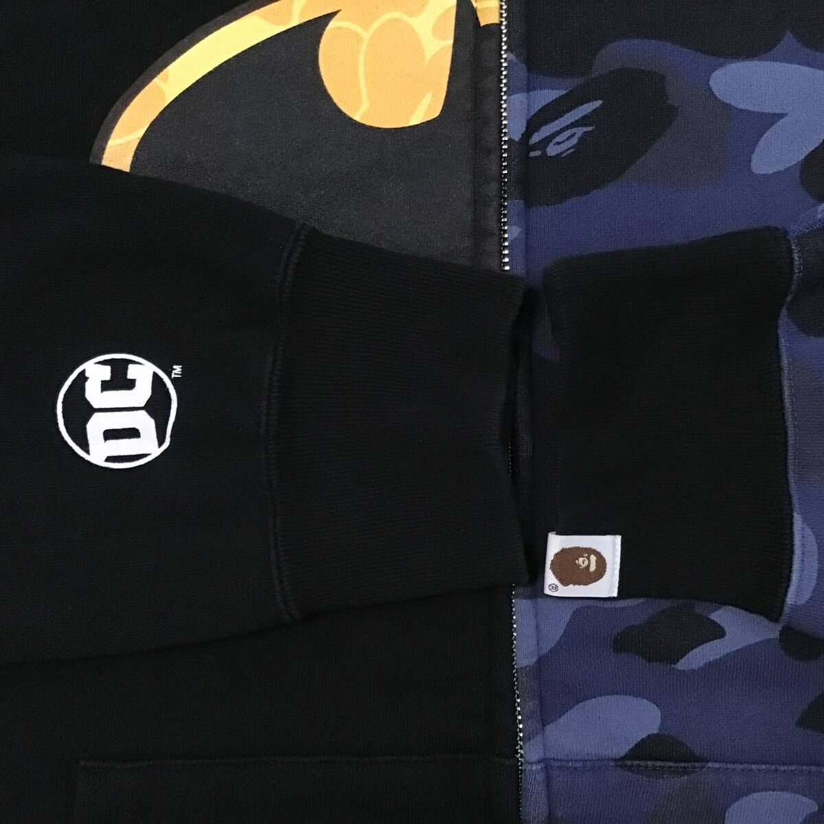 ☆XL☆ DC comics × BAPE BATMAN シャーク パーカー shark full zip