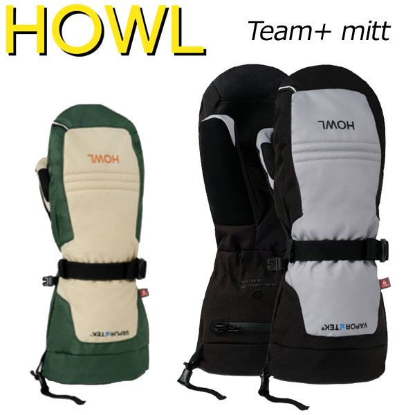 24-25 小売業者 HOWL/ハウル TEAM PLUS+ mitt ミトングローブ 手袋