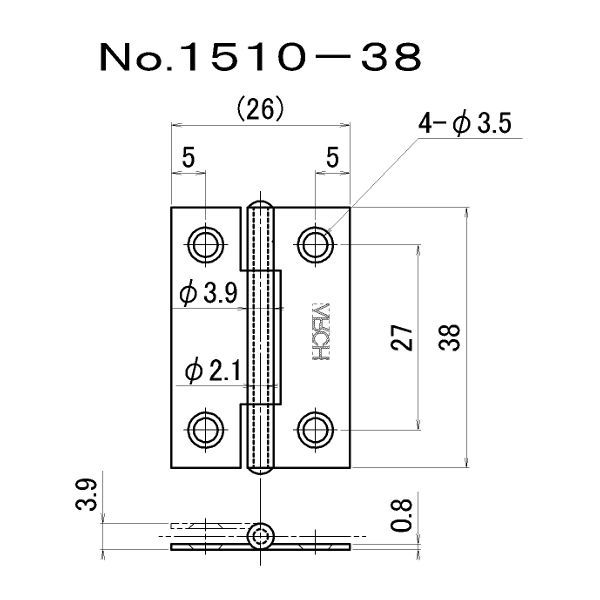38mm NO.151038S