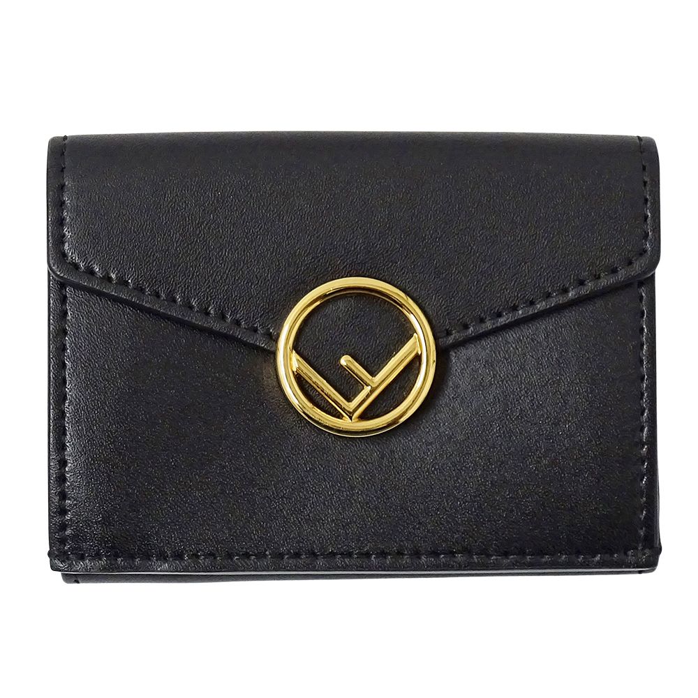 フェンディ FENDI 財布 レディース ブランド 三つ折り財布 エフ イズ