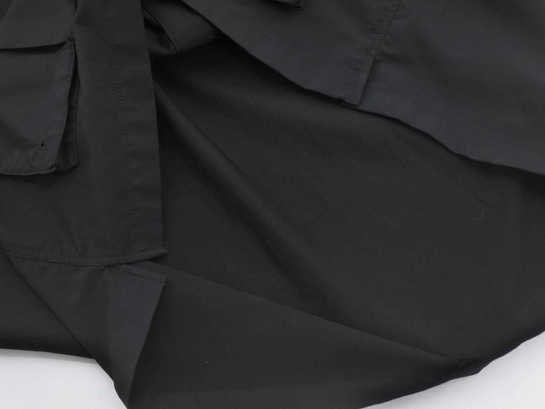 ZARA ザラ フロントポケット オーバー シャツ sizeM/黒