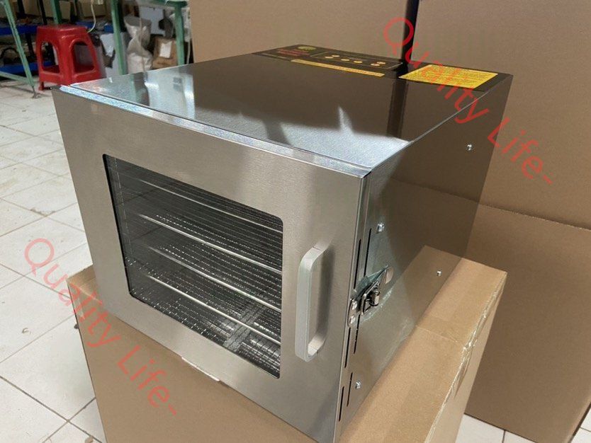 食品乾燥機 6層 フードドライヤー ステンレス鋼 食品脱水機 野菜 果物 肉類 花 熱風循環加熱