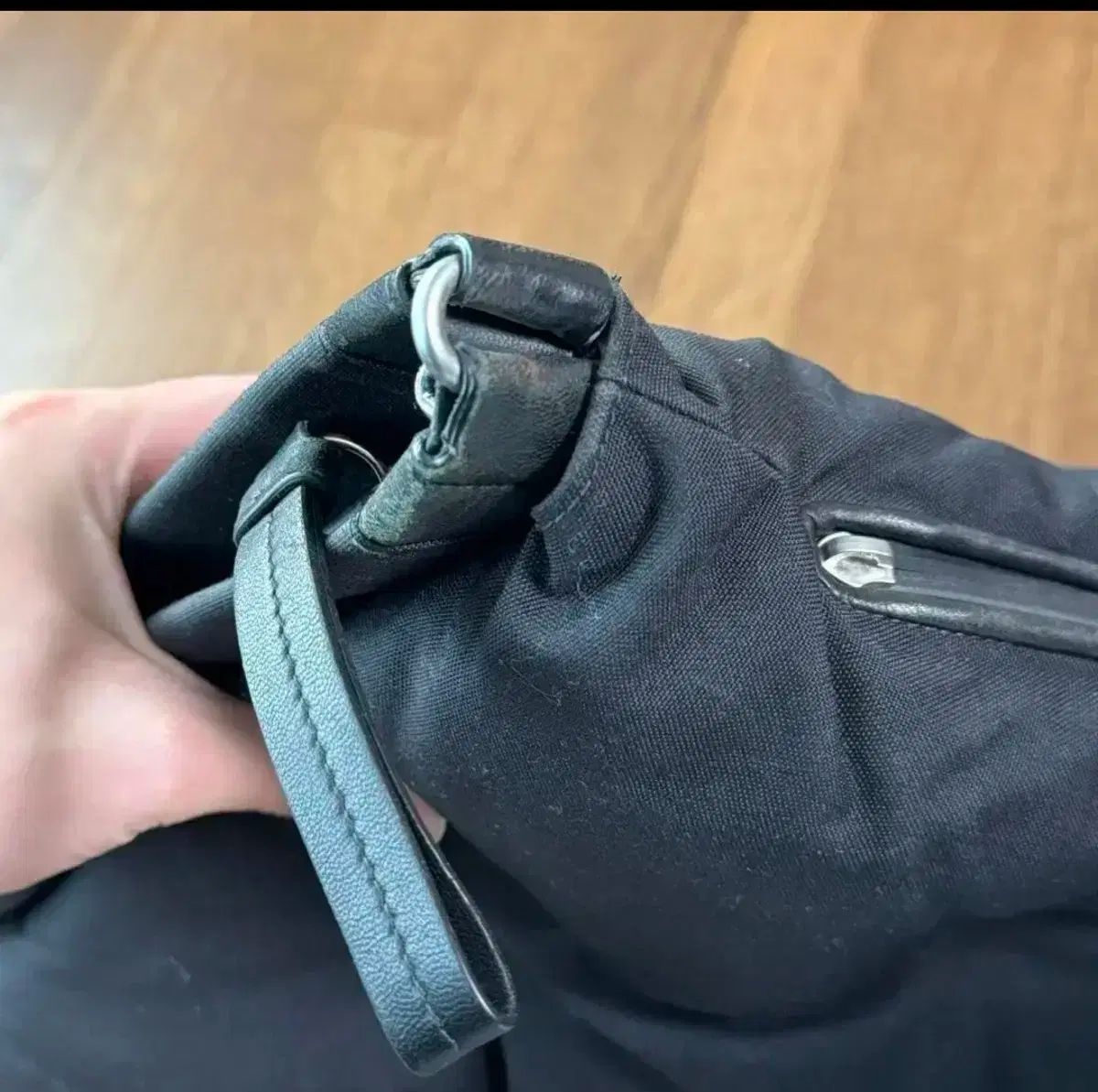 メゾン Maison Margiela メゾン マルジェラ グラム スラム ツーウェイバッグ ２WAYバッグ ー ブラック