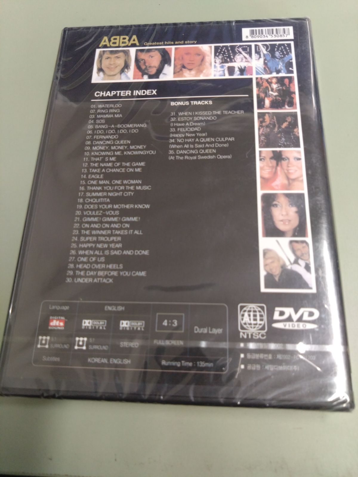 新品DVD　アバ　ABBA　GREATST HITS AND STORY 輸入盤 - メルカリShops