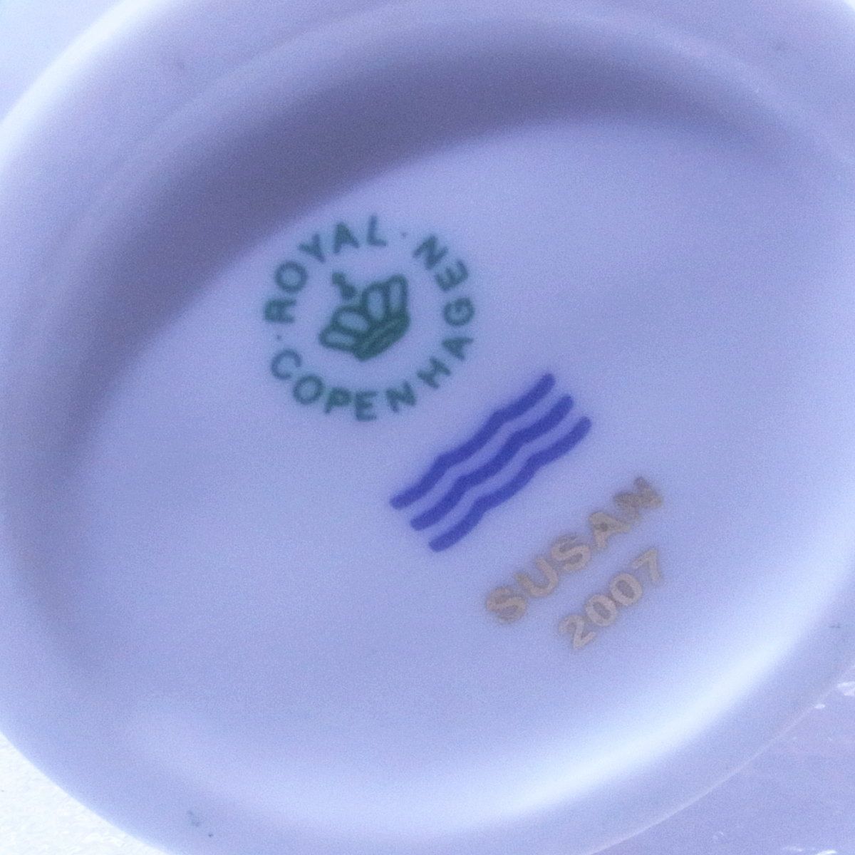 ロイヤルコペンハーゲン ROYAL COPENHARGEN イヤーフィギュリン 2007年