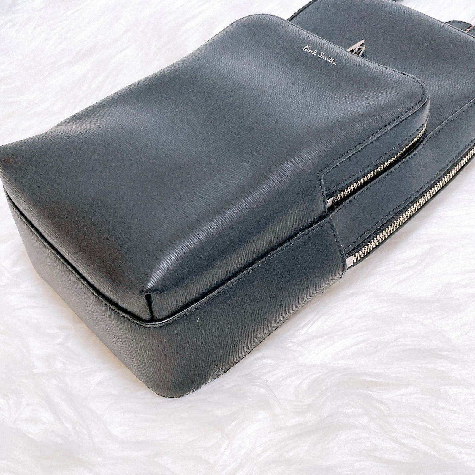 ポールスミス ボディーバッグ オールレザー マルチストライプ WWW_MORNINGWALKER_COM