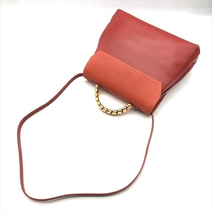 良品 LOEWE ロエベ ロゴ ベラスケス レザー 2WAY 斜め掛け