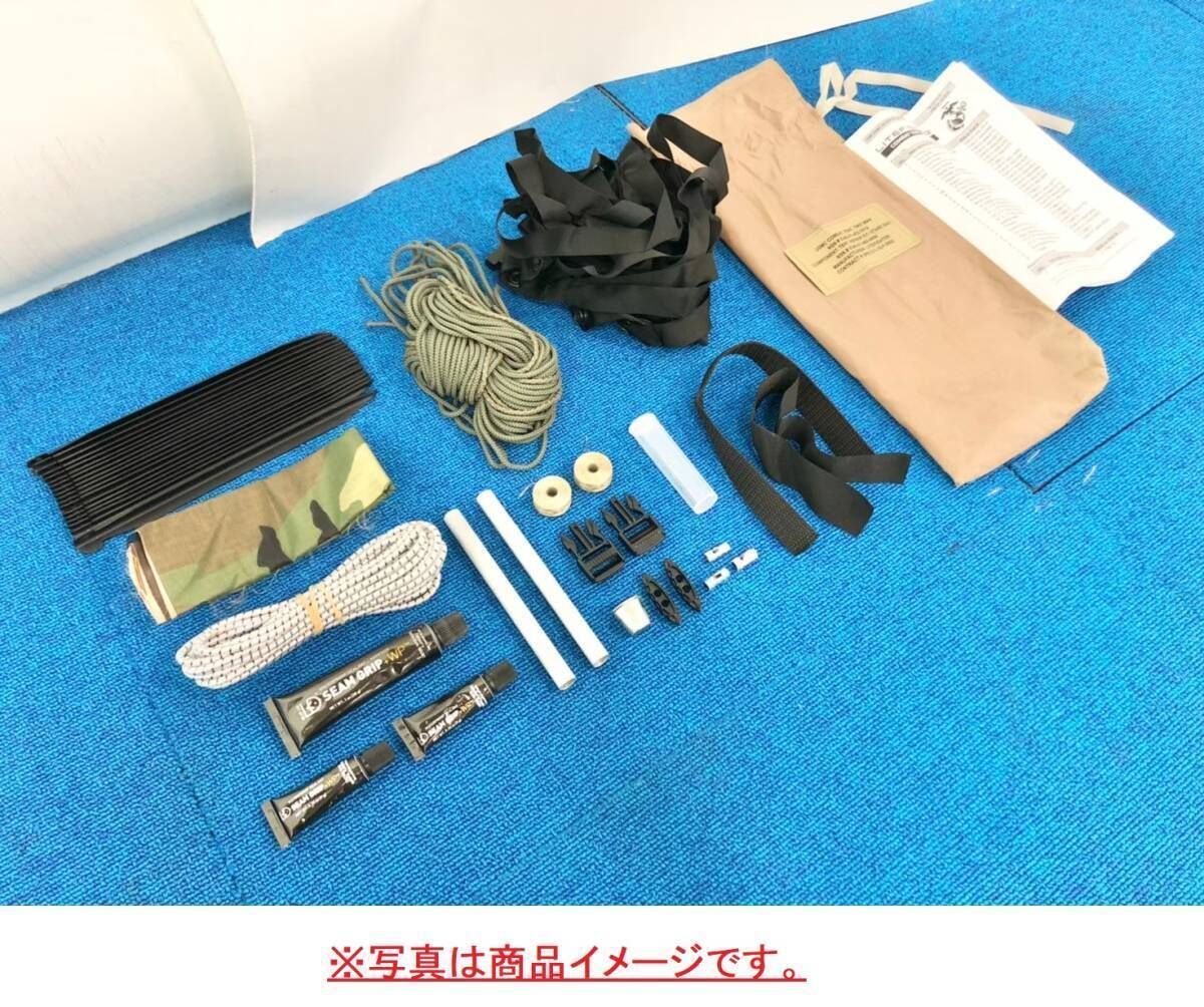 米軍放出品】 LITEFIGHTER テントリペアキット テント 修復