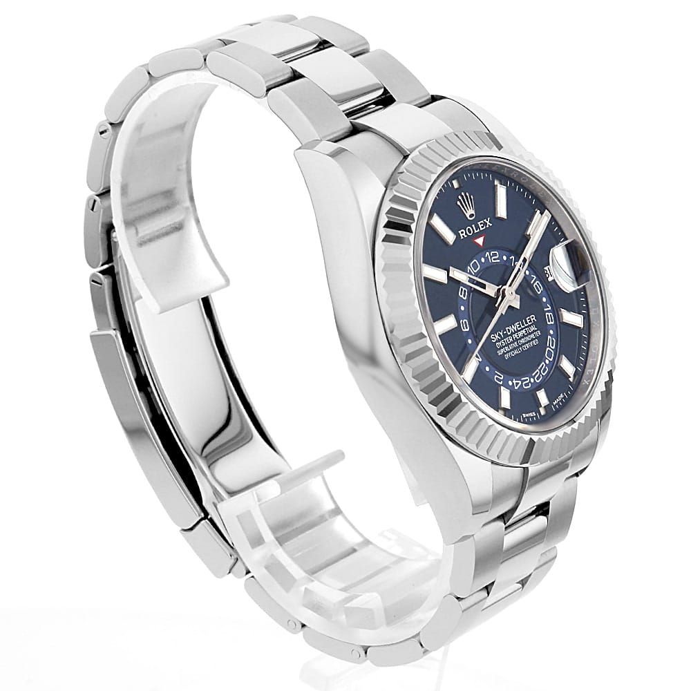 【期間限定】ロレックス スカイドゥエラー 326934用 オイスターブレス 未使用)ROLEX ロレックス スカイドゥエラー 326934 ブルー