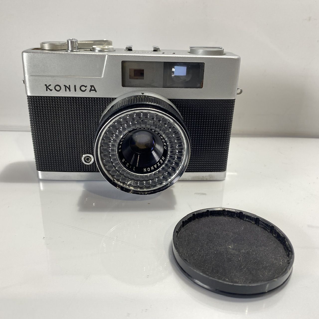完動品◇極美品【昭和レトロ◆ノスタルジックなエモい写り】名機Konica EFJ Konica EFJ auto dateの使い方。何度も使える『写ルンです