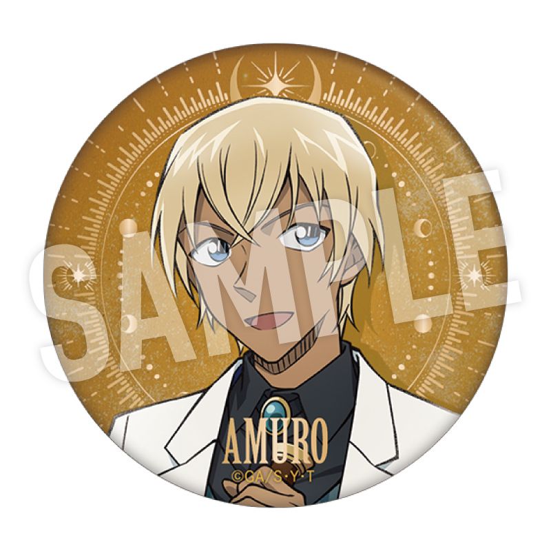 新品/公式】名探偵コナン_トレーディング箔押し缶バッジ 天文学者【BOX