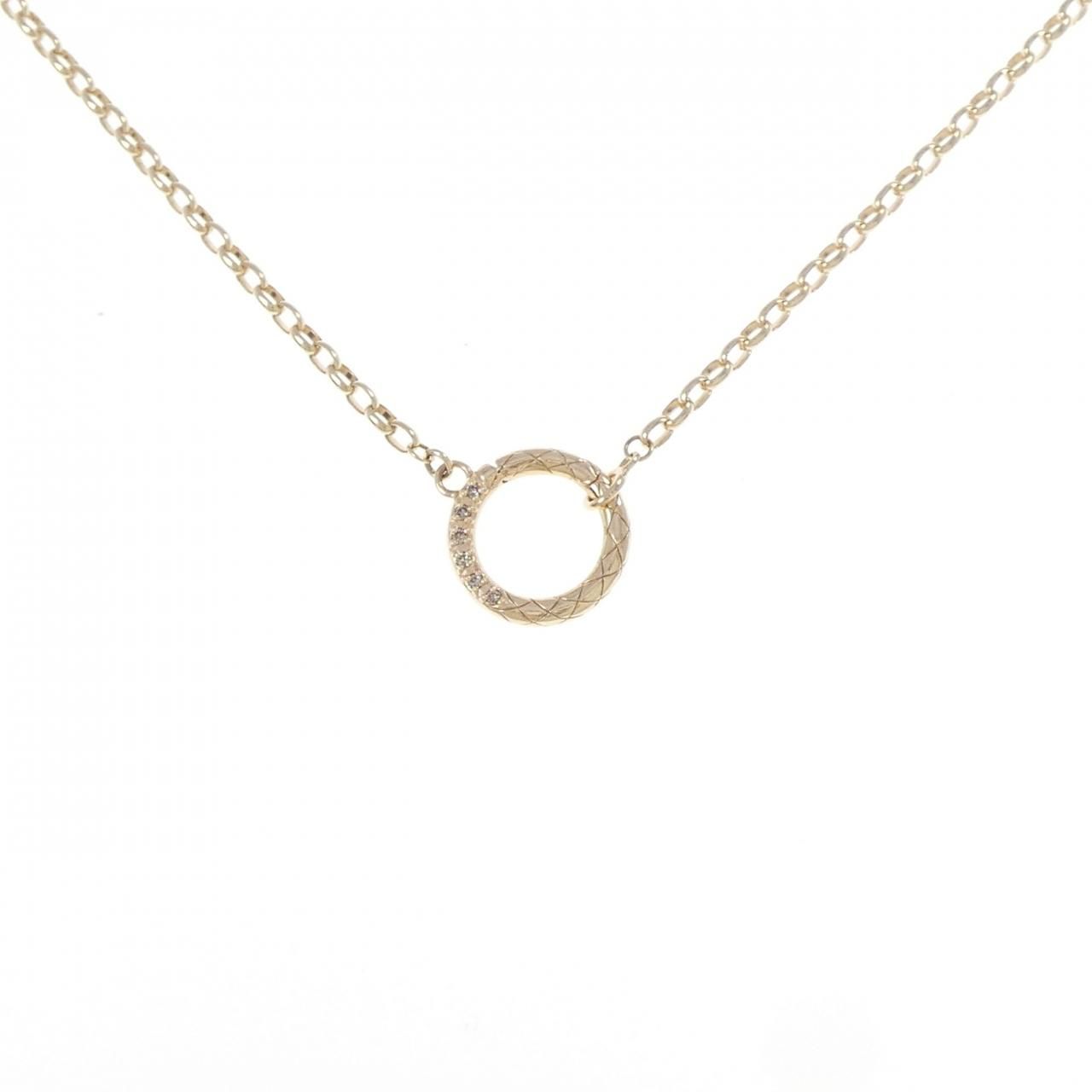 アガット ダイヤモンド ネックレス 0.02CT