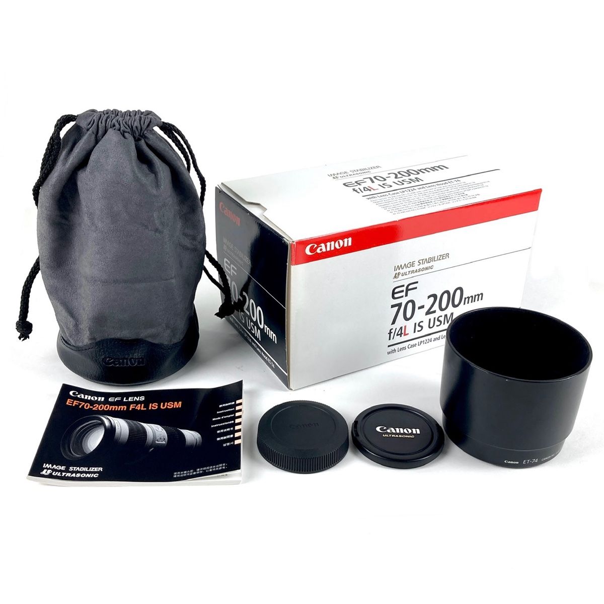 キヤノン Canon EF 70-200mm F4L IS USM 一眼カメラ用レンズ（オートフォーカス） 【中古】 - メルカリ