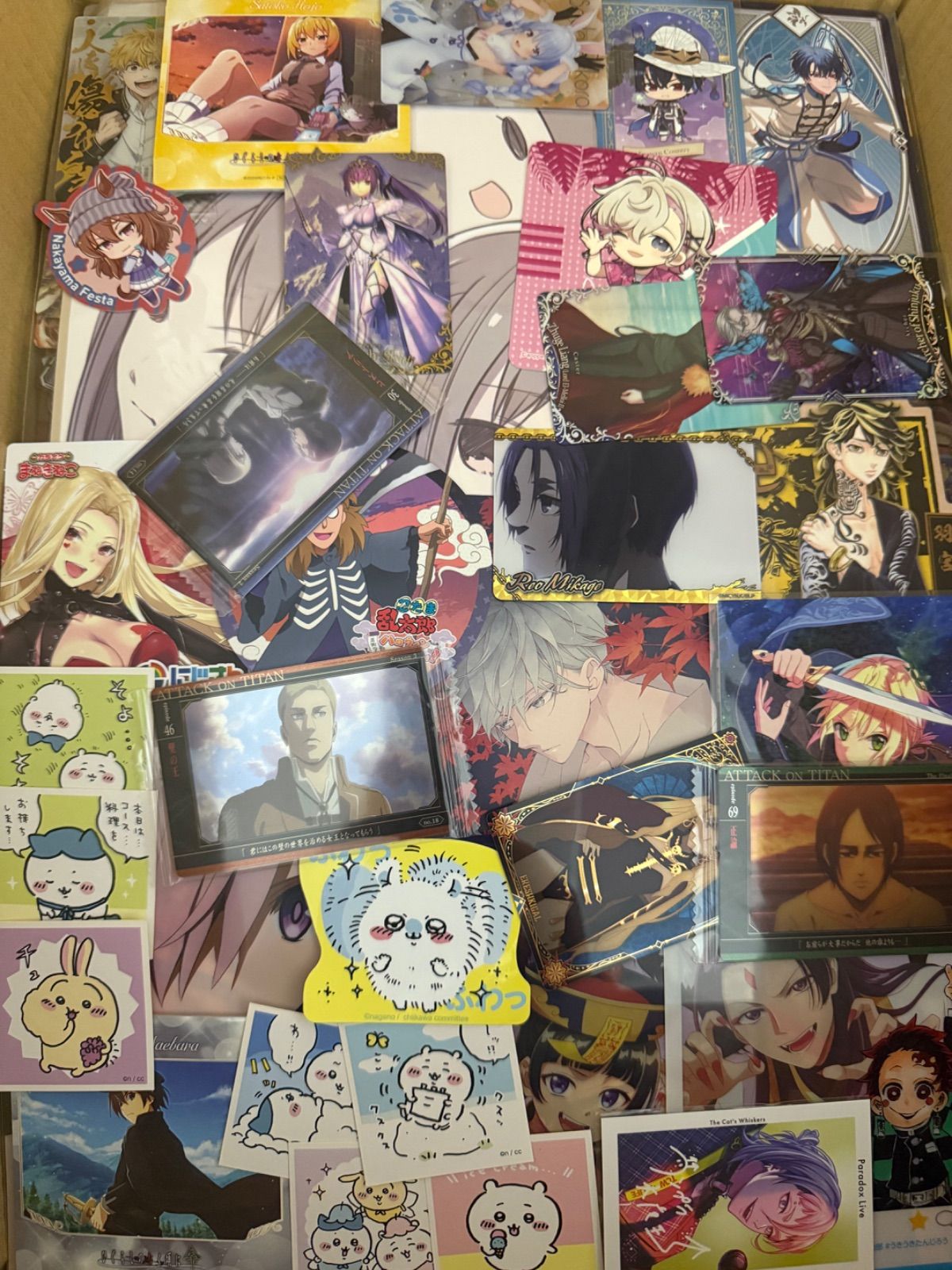 ポストカードプロマイドコースターステッカー他アニメノンジャンルまとめ売り大量 ポストカードプロマイドコースターステッカー他アニメノンジャンル