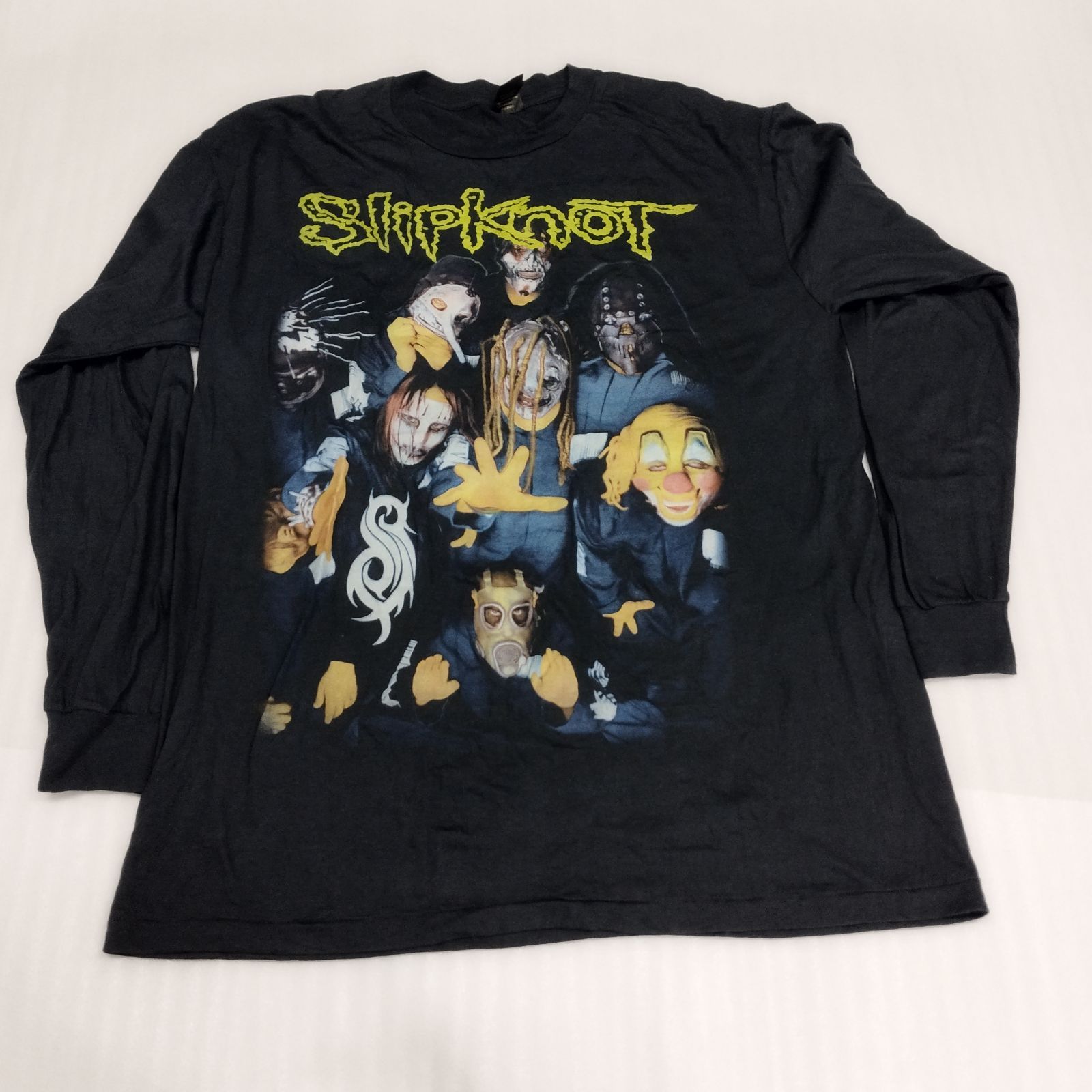 s11770】Slipknot バンドTシャツ 長袖Tシャツ ロンT メンズ XLサイズ 