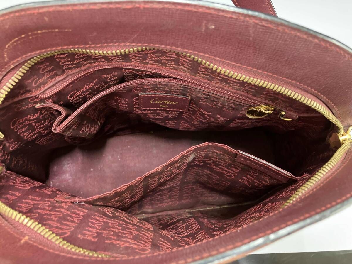 カルティエ Cartier ヴィンテージ マストライン 斜め掛け