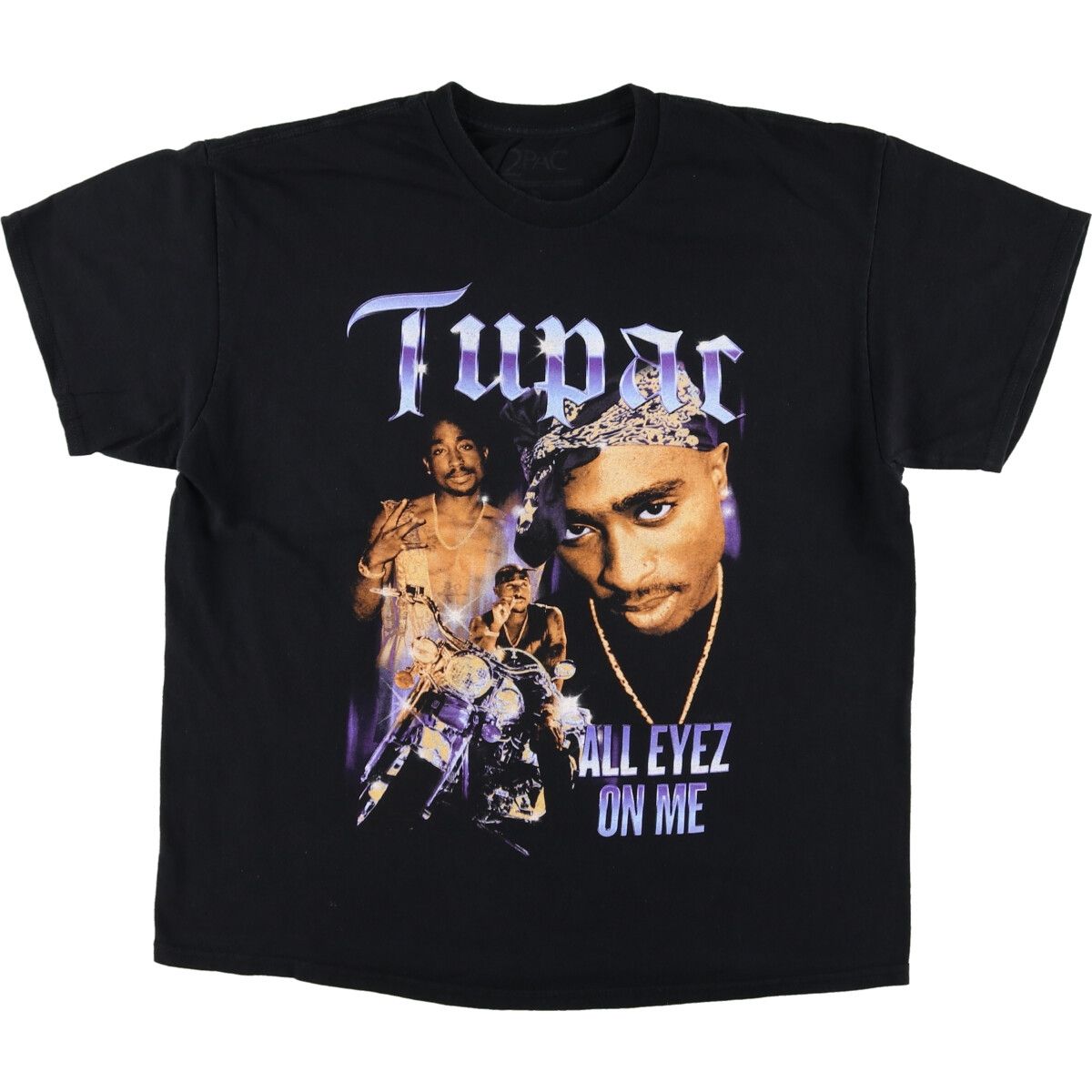 古着 2pac トゥーパック ラップTシャツ ラップT メンズXL相当/eaa469216