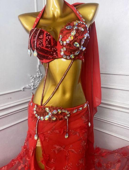 レッド ブラスカート