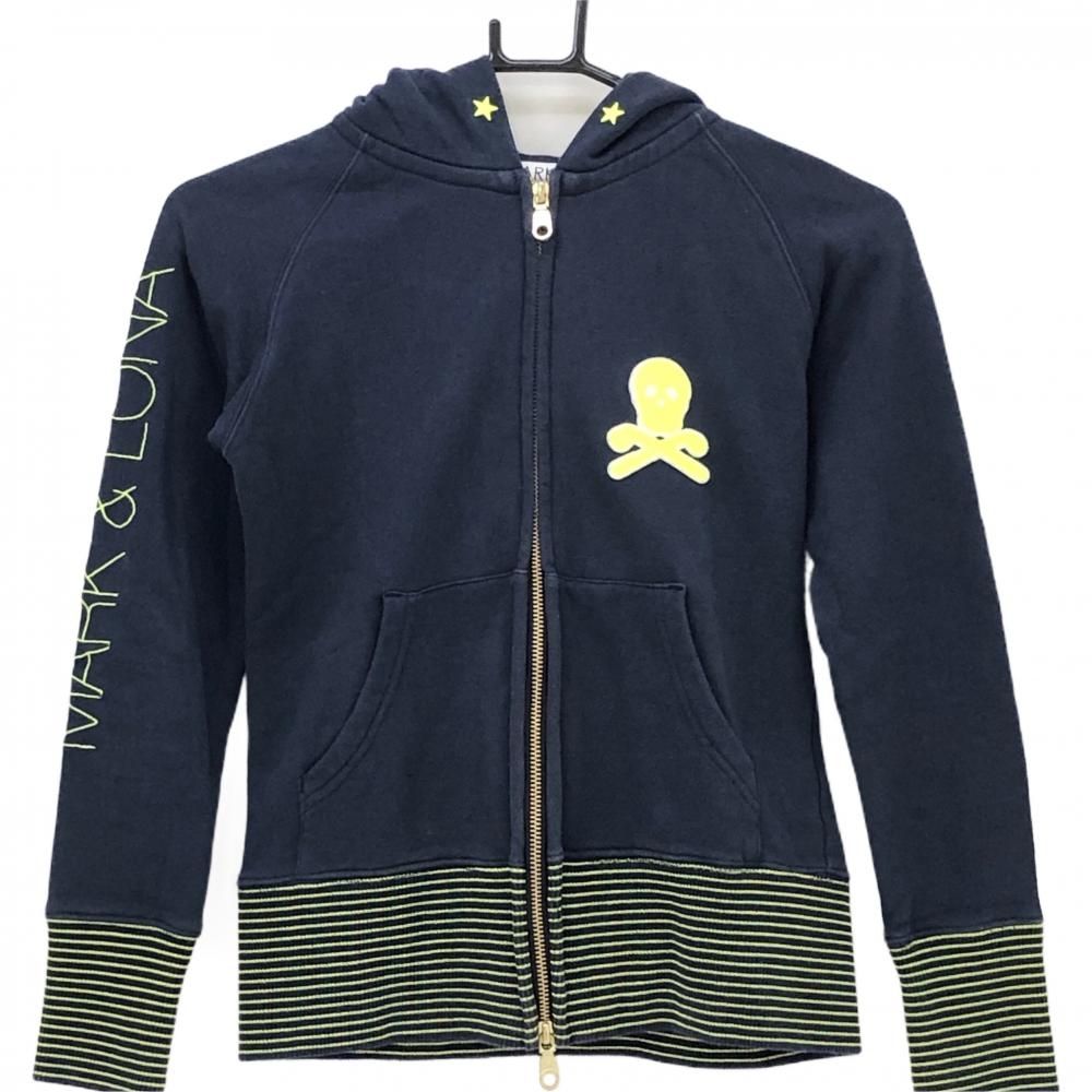 MARK&LONA スカル パーカーワンピース ボーダー 人気ゴルフブランド MARK&LONA スカル パーカーワンピース ボーダー 人気ゴルフ