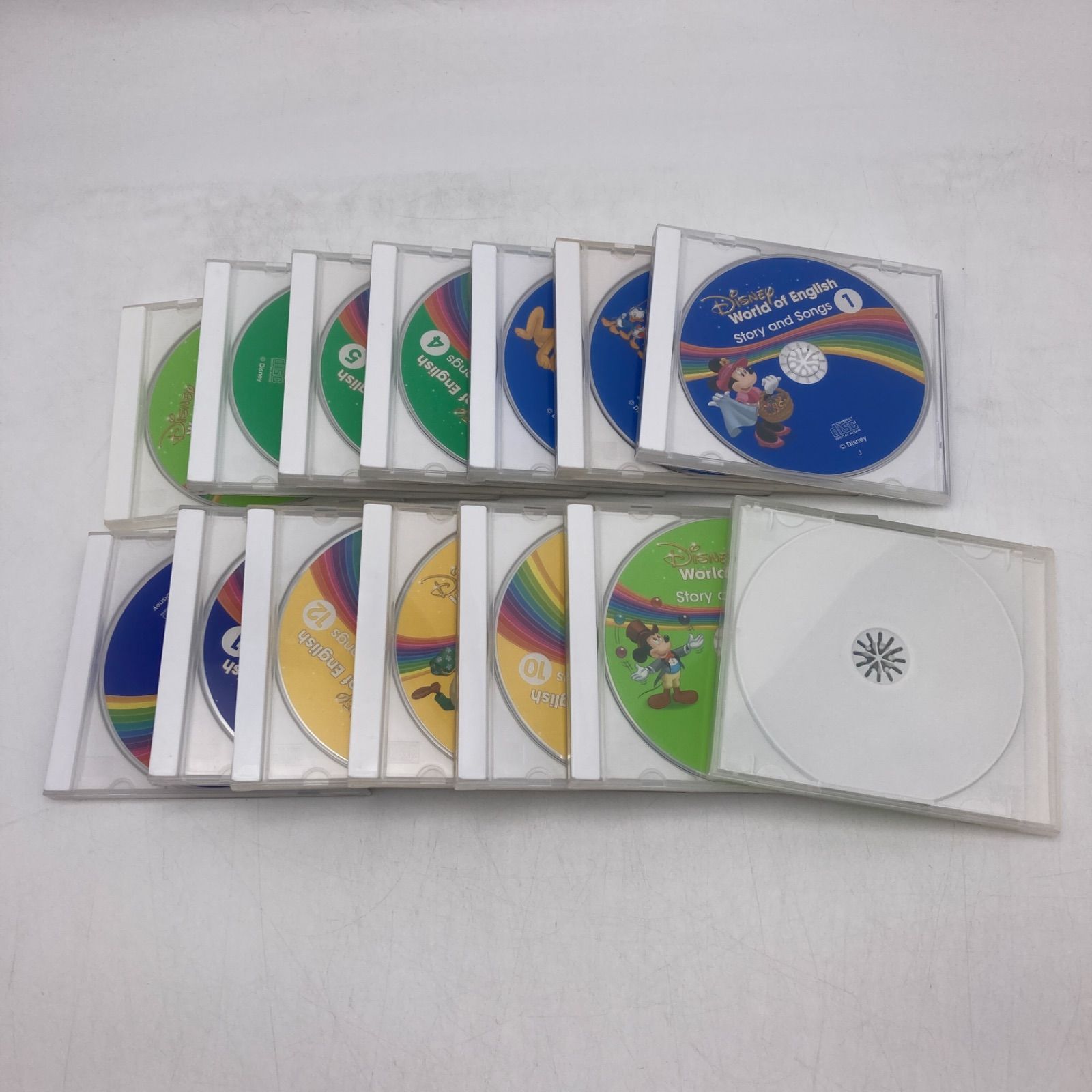 最新版】メインプログラム ブルーレイ 絵本 CD ディズニー英語