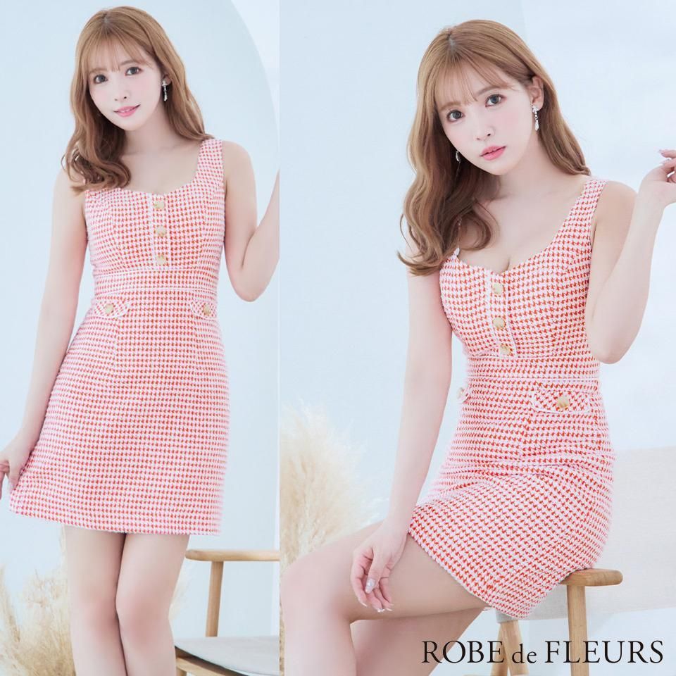 ROBE de FLEURS / ローブドフルール】レトロドーリーチェック