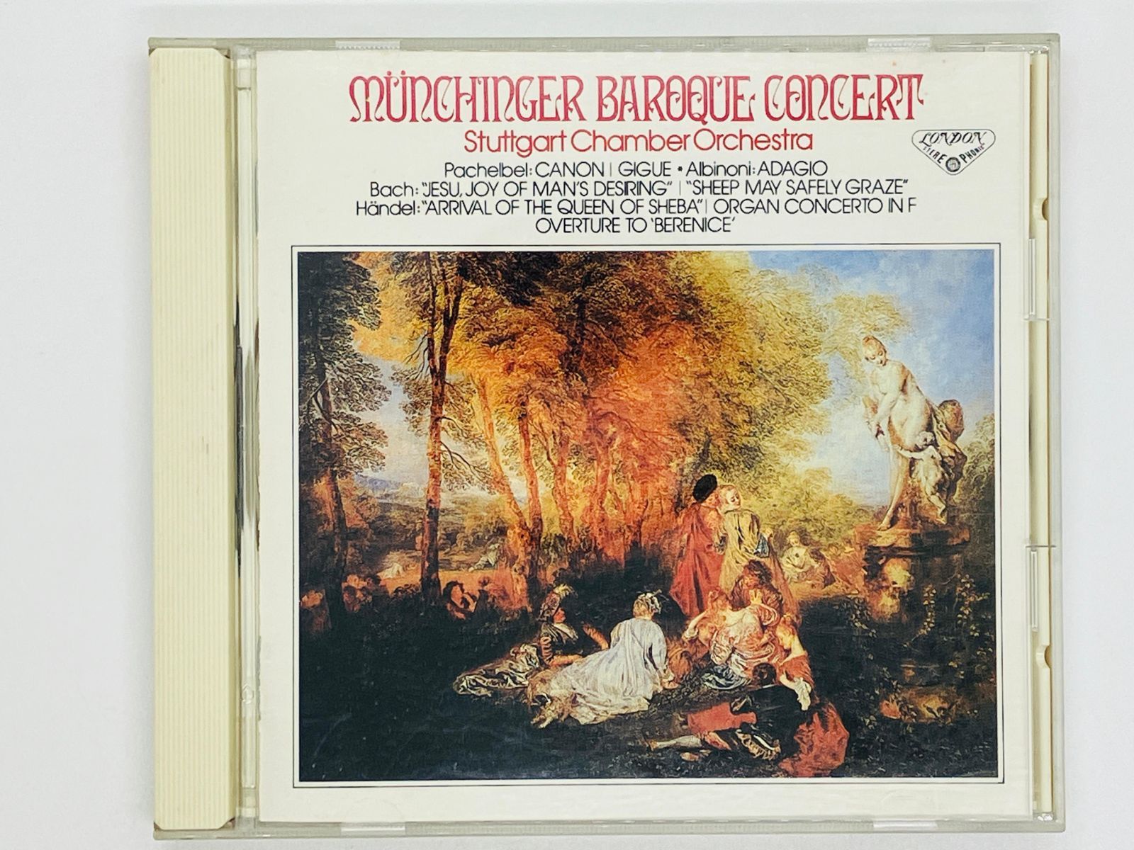 CD ミュンヒンガー バロック音楽の楽しみ / MUNCHINGER BAROQUE