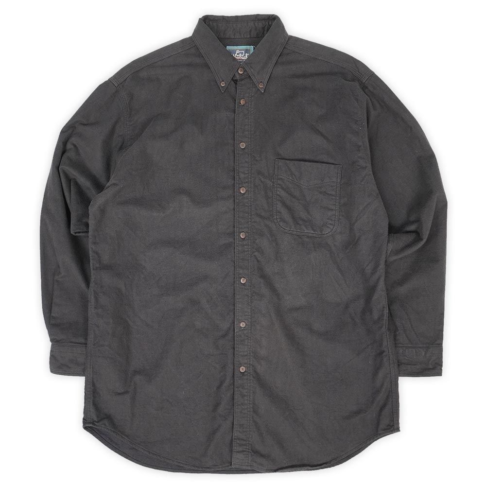Woolrich ウールリッチ L 長袖 BD シャモアクロスシャツ 80's 古着 90年代～ ウールリッチ WOOLRICH 長袖 シャモアクロスシャツ USA