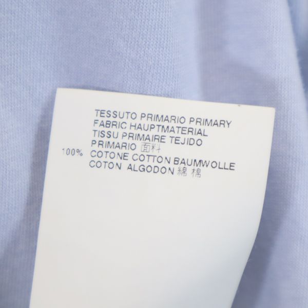 メゾンマルジェラ イタリア製 Vネック 半袖 Tシャツ 46 ブルー系 Maison Margiela メンズ 古着 220811 メール便可