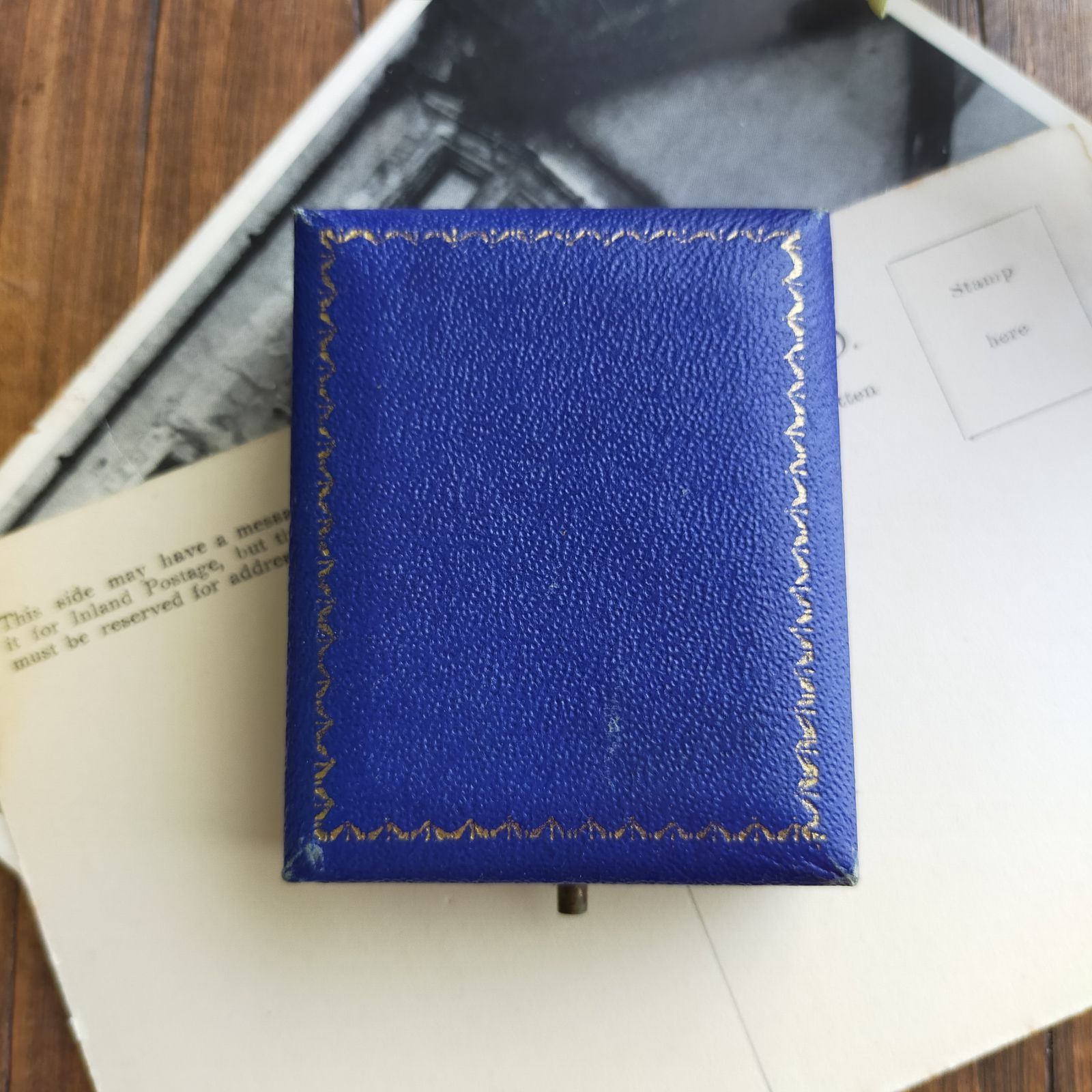 英国 アンティーク ジュエリーボックス ALEX KIRKWOOD-SON royal blue NEXPOTALLINN_EU