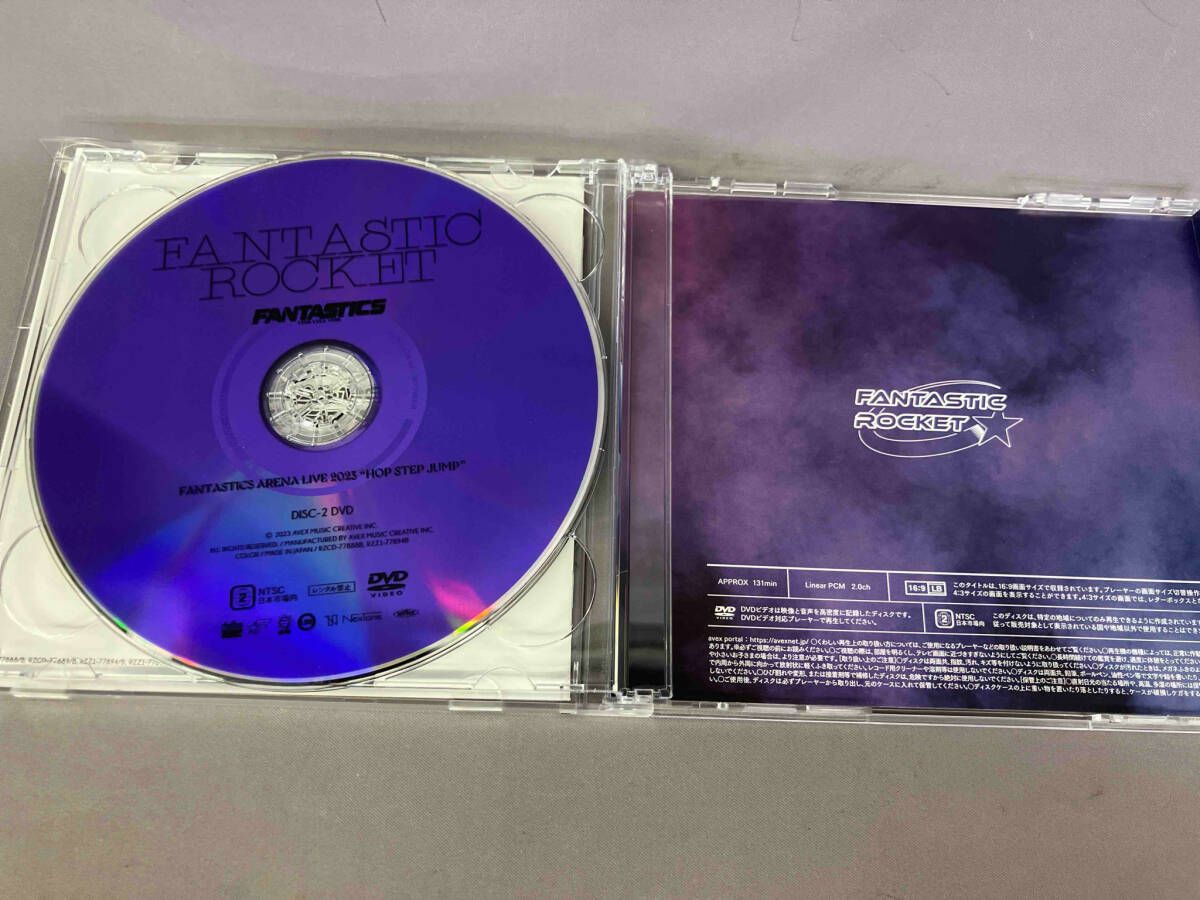 ファンタ FANTASTIC ROCKET LIVE盤(CD+BD) FANTASTIC ROCKET 【LIVE盤】(+Blu-ray) : FANTASTICS from