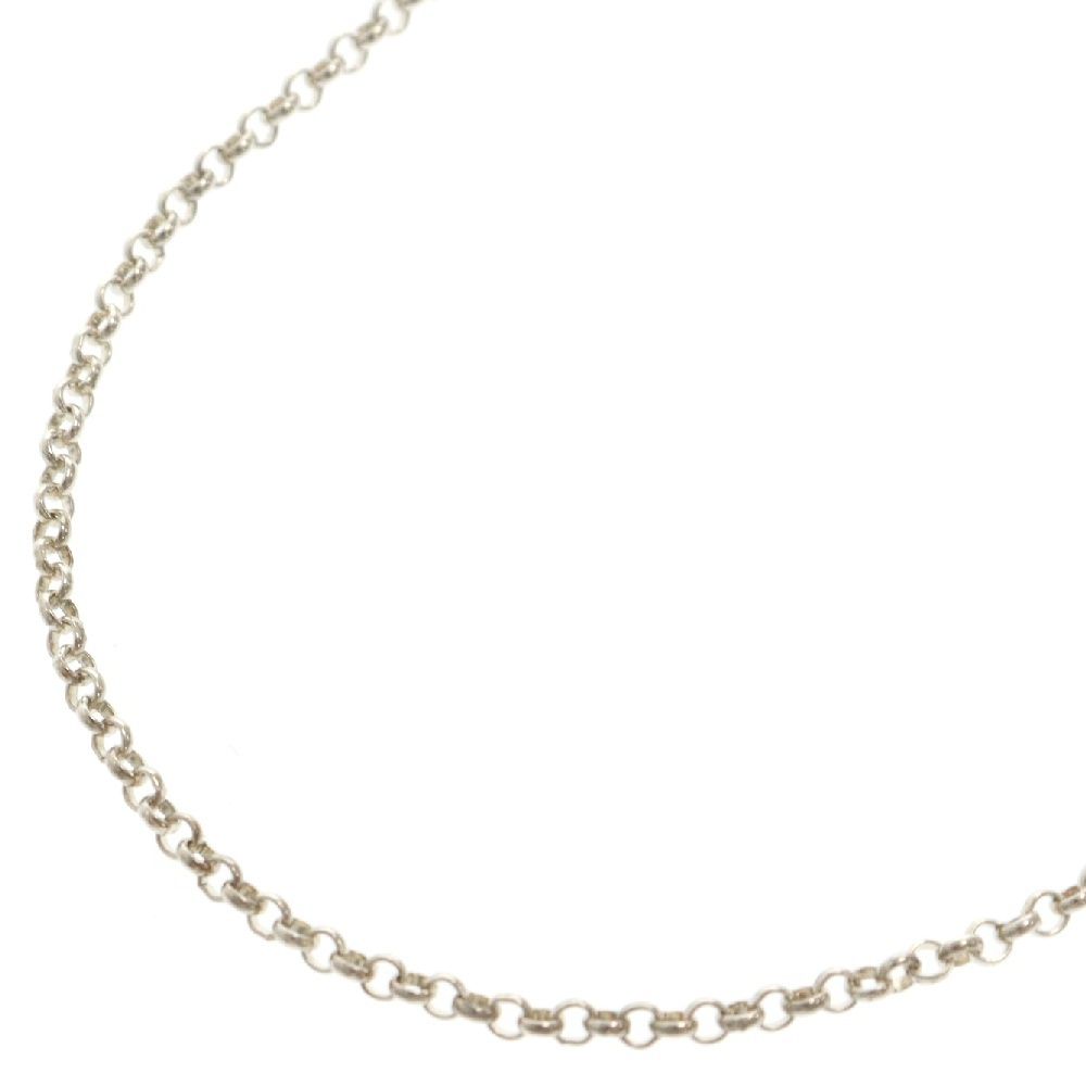 CHROME HEARTS (クロムハーツ) NECKCHAIN R18 ロールチェーン シルバーネックレス シルバー 18inch
