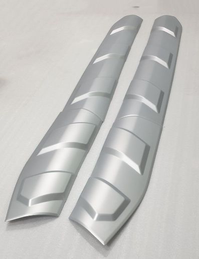 カローラクロス 20系対応 ドアエッジモール 車体保護 防蹴り ガードパーツ ブラック シルバー 選