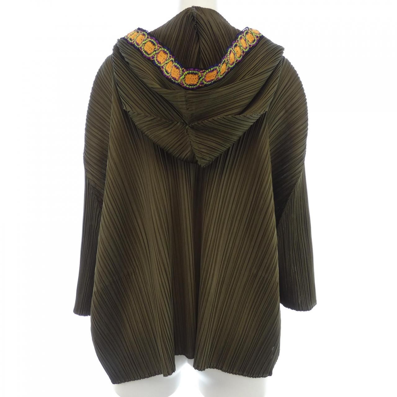 プリーツプリーズ PLEATS PLEASE 2017 レースパイピング PP73-JC573 7562073 パーカー