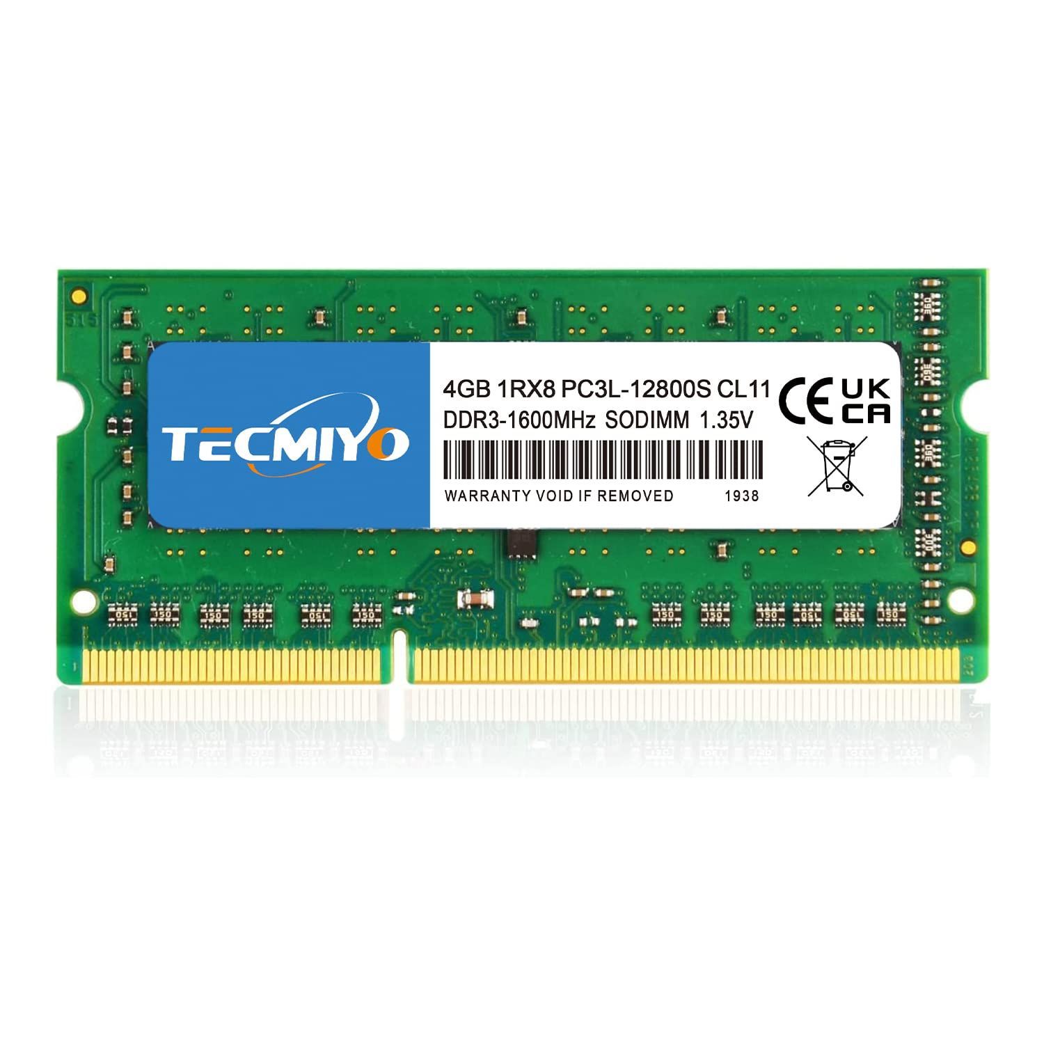 新着商品】テクミヨ ノートPC用メモリ1.35V (低電圧) DDR3L 1600 PC3L