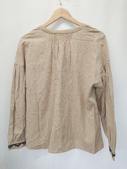 「B:MING by BEAMS」 長袖カットソー ONE SIZE ベージュ レディース B:MING by BEAMS（ビーミング by ビームス）スーパーヘビー
