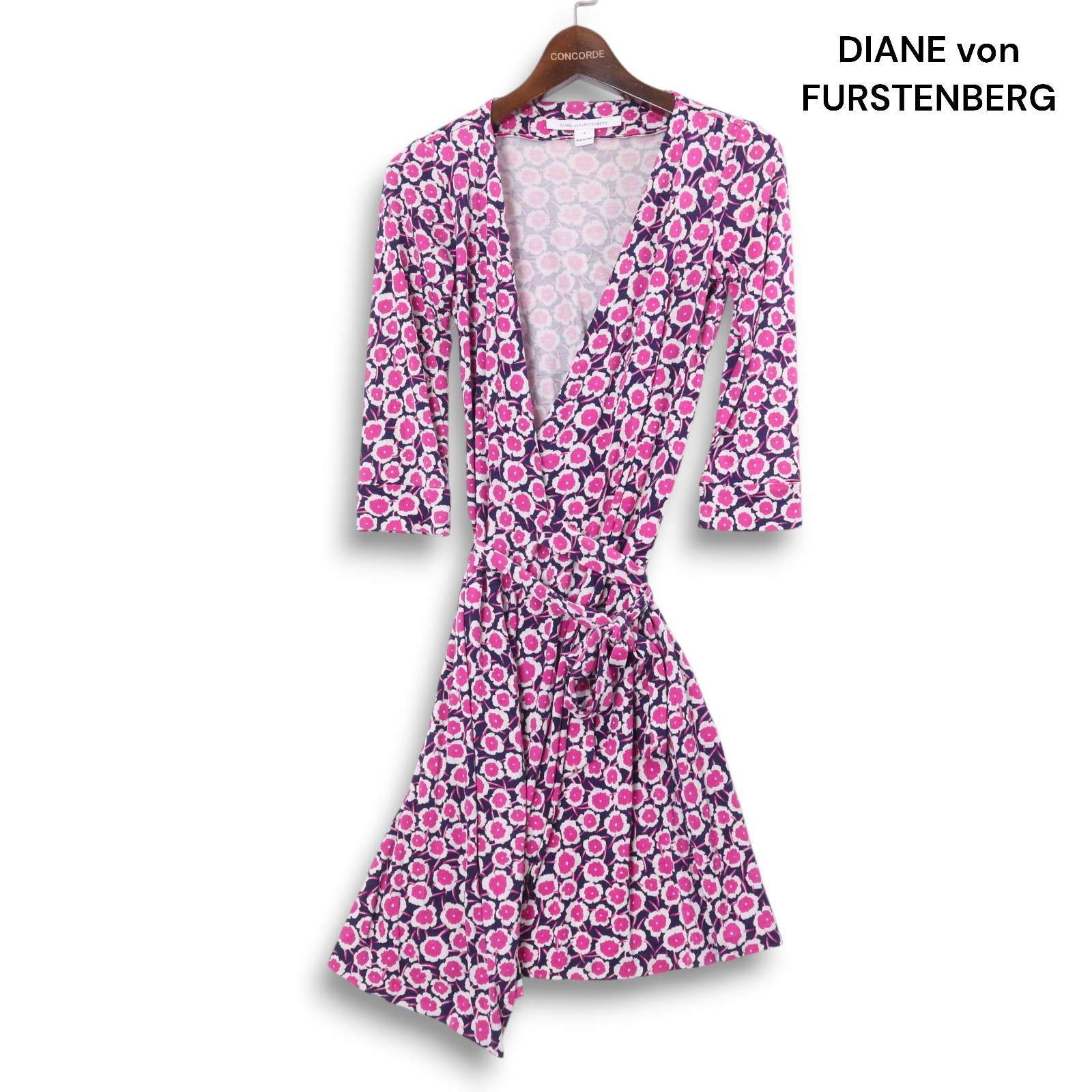 【新品未使用】Diane von Furstenberg シルク ワンピース L DIANE von FURSTENBERG シルクワンピース 2 - One Piece本当に
