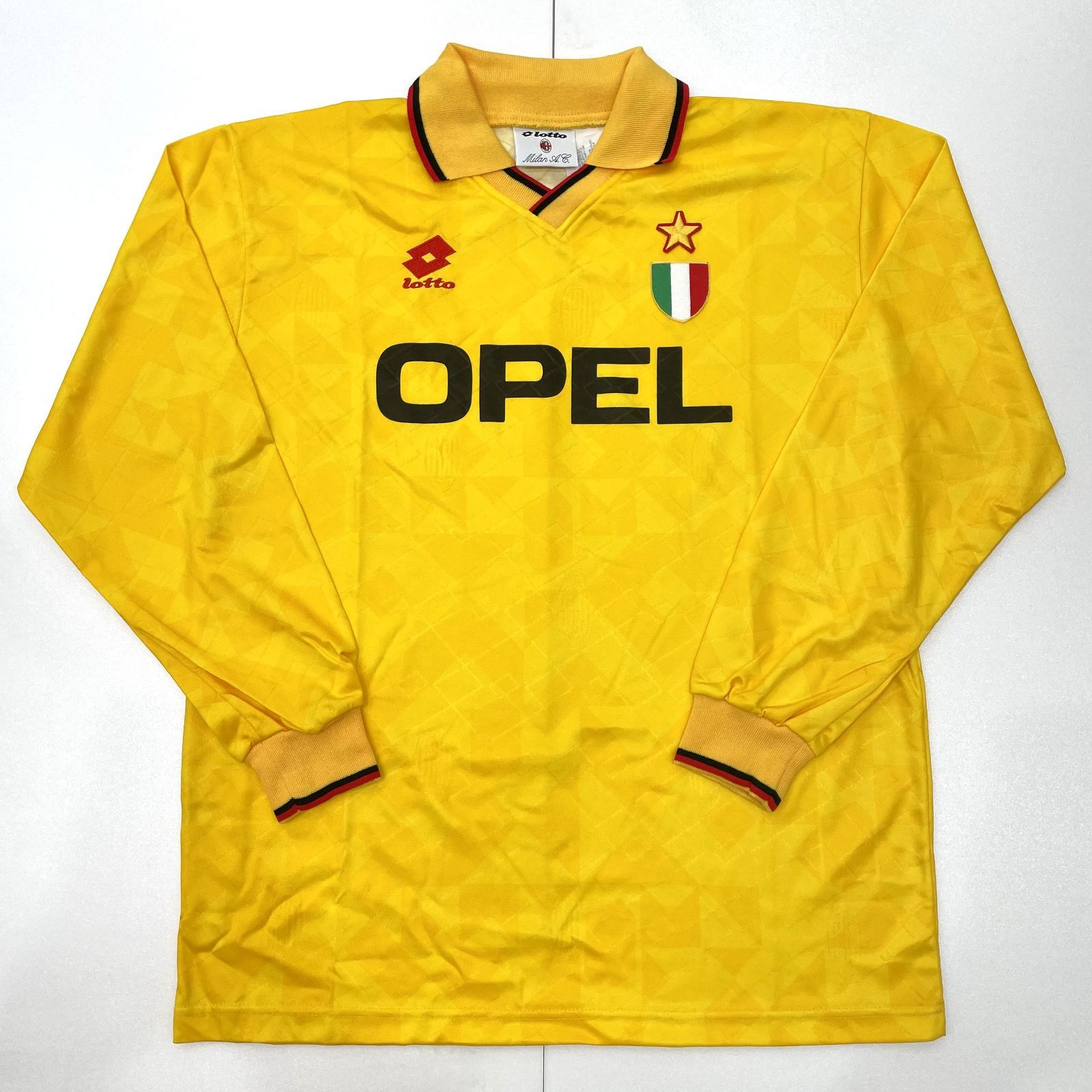 Lotto ロット ACミラン　ユニフォーム OPEL 94UEFA CAP Lotto ロット ACミランユニフォーム OPEL 94UEFA CAP