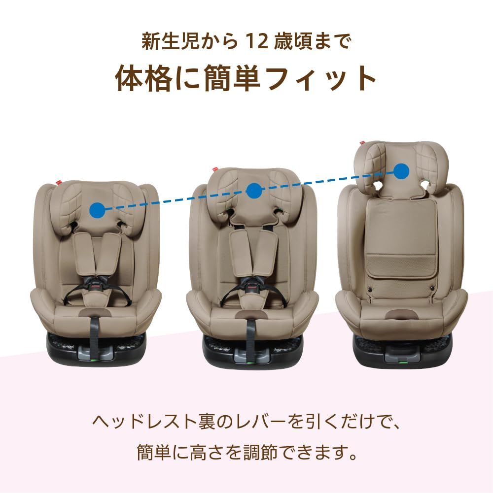 Joie ベビーシート ブラック 新生児用インサート付き ISOFIX ジョイー