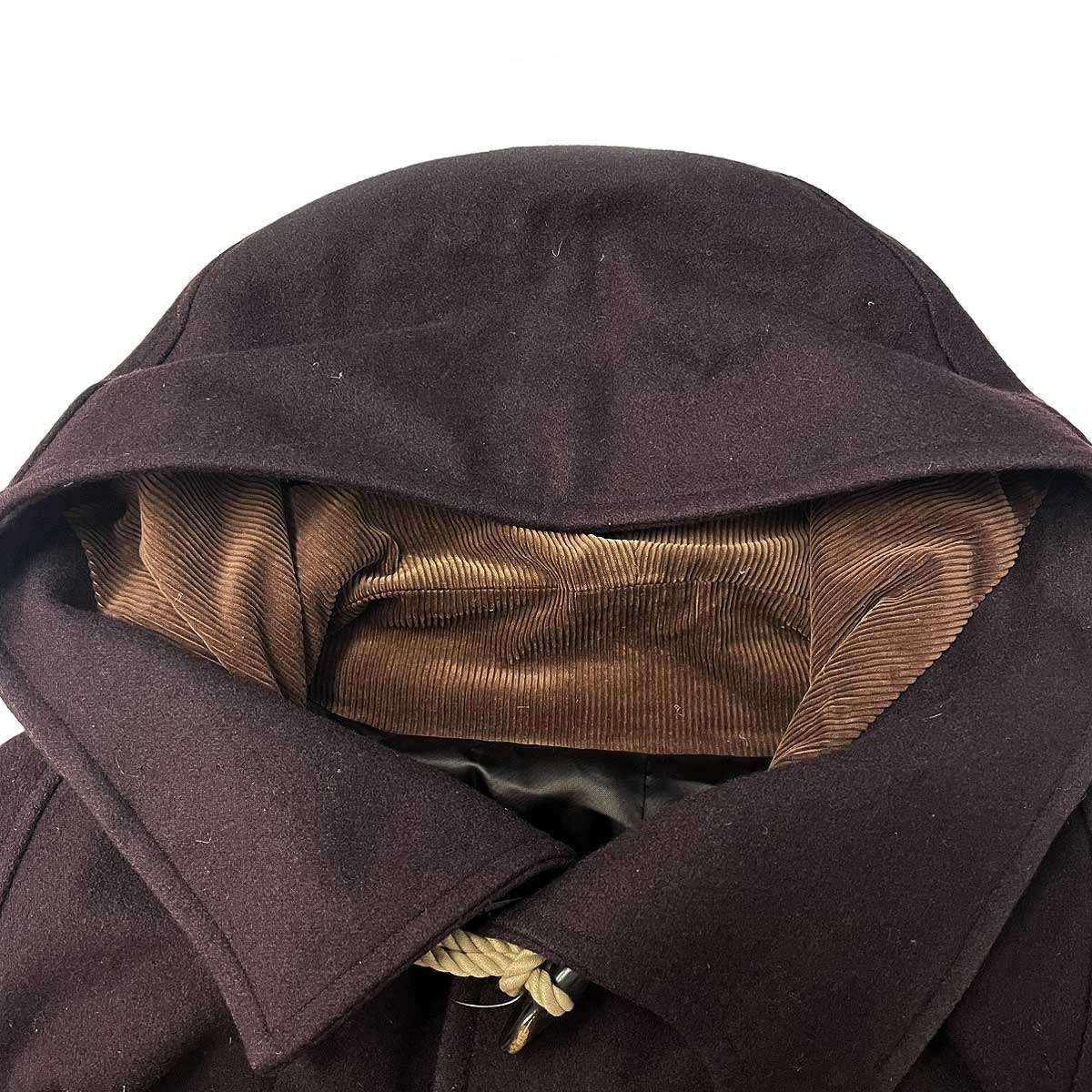 ハトラ hatra 寛トグル ダッフルコート hatra ハトラ 寛トグル ダッフルコート バーガンディ系 S - メルカリ