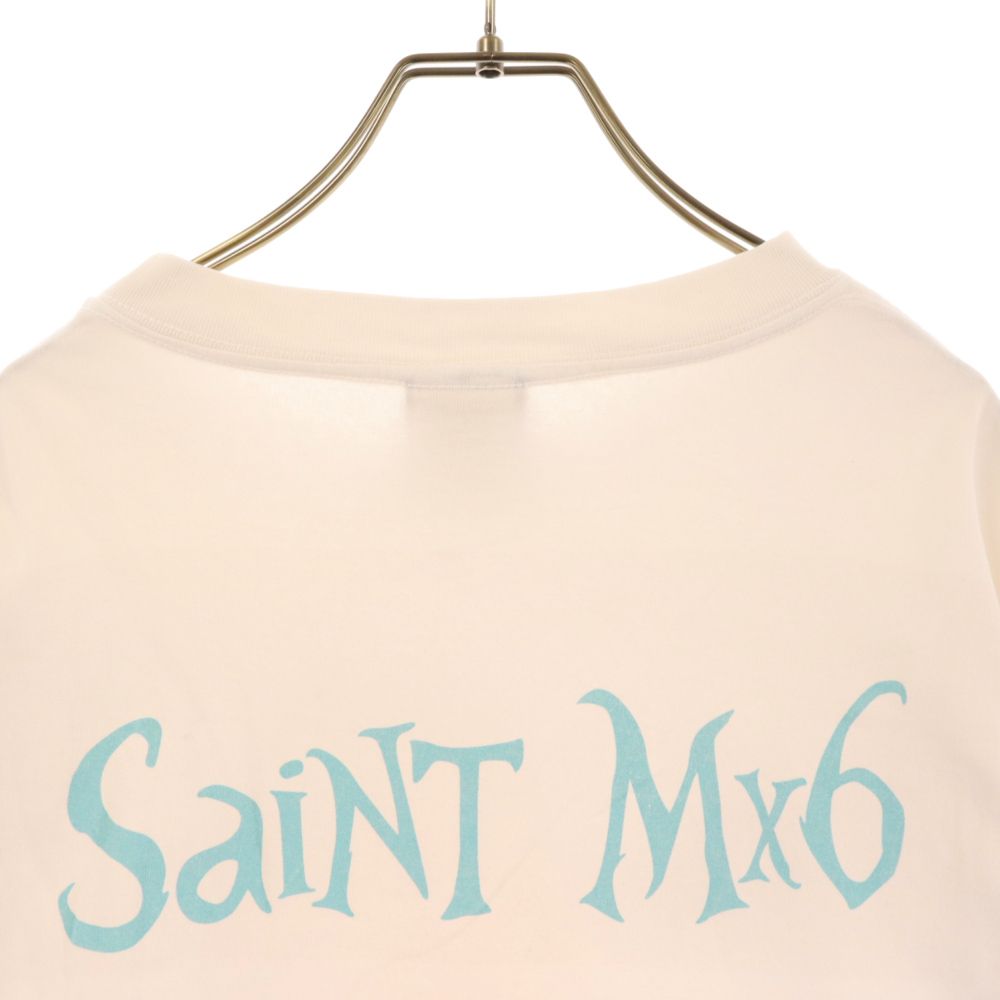 SAINT MICHAEL (セントマイケル) 23SS DS_SS TEE アリスインワンダーランド プリント半袖Tシャツカットソー ホワイト SM- S23-0000-123 - メルカリ