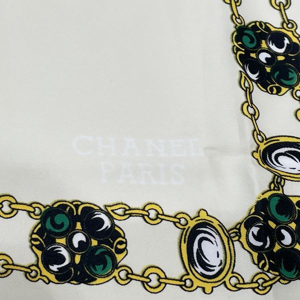 CHANEL ココマーク 宝石柄 ジュエリー ヴィンテージ スカーフ - メルカリ