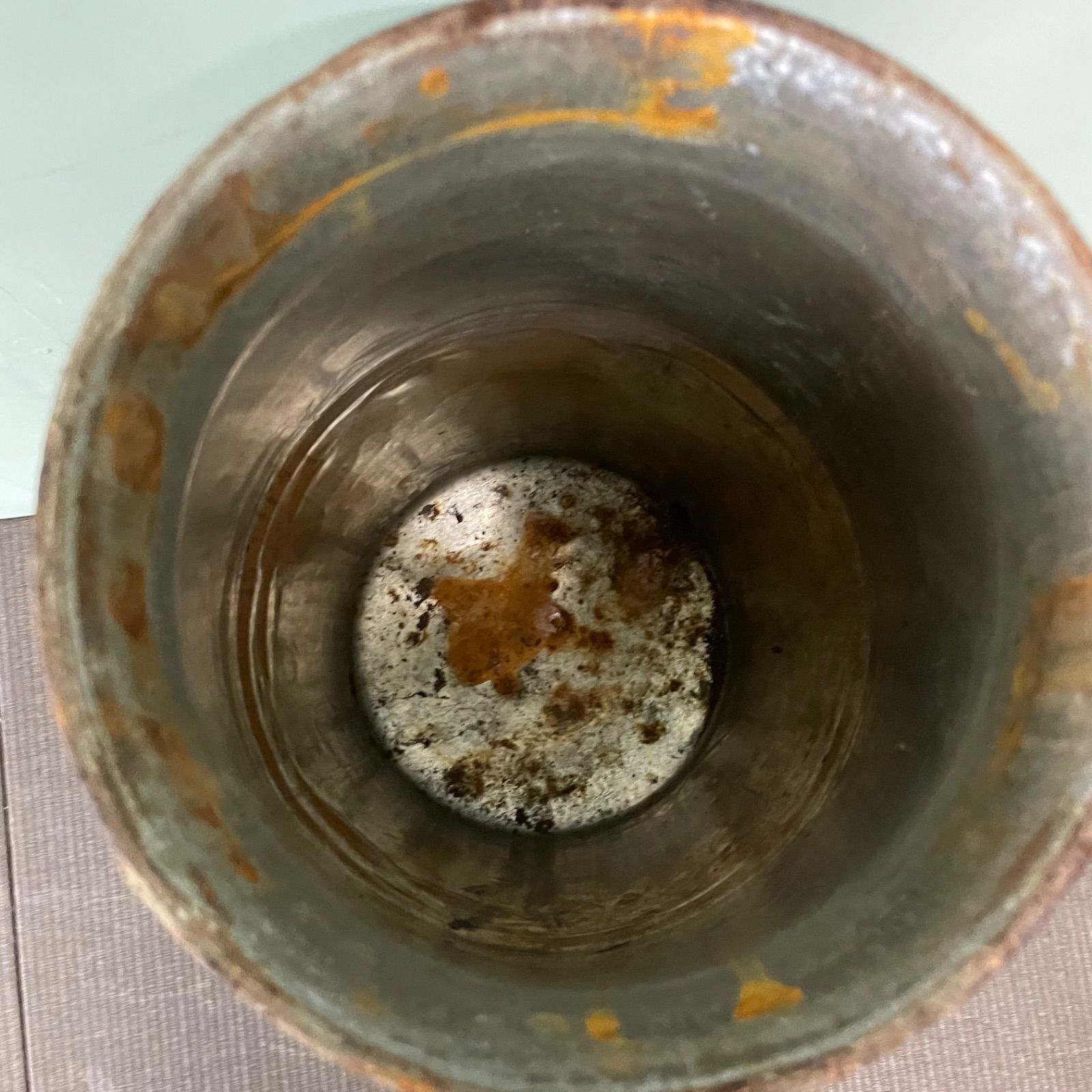 アンティーク 昭和レトロなミルク缶 雪印乳業 牛乳缶 ミルク缶