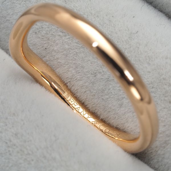 ティファニー リング ダイヤ ダイヤモンド カーブドバンド 3P 8号  