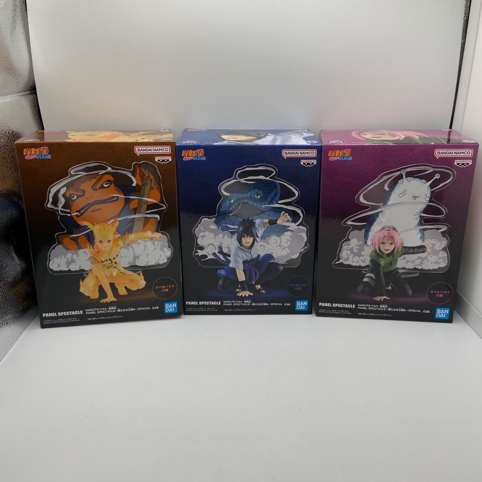 ナルト vibration stars PANEL SPECTACLE セット サスケ】NARUTO