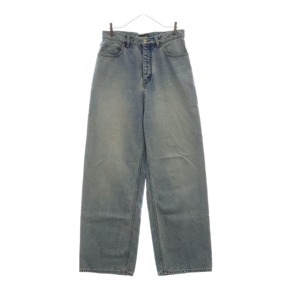 BALENCIAGA バレンシアガ 24SS Baggy Pant バギー デニムパンツ インディゴ 773763 TJW79