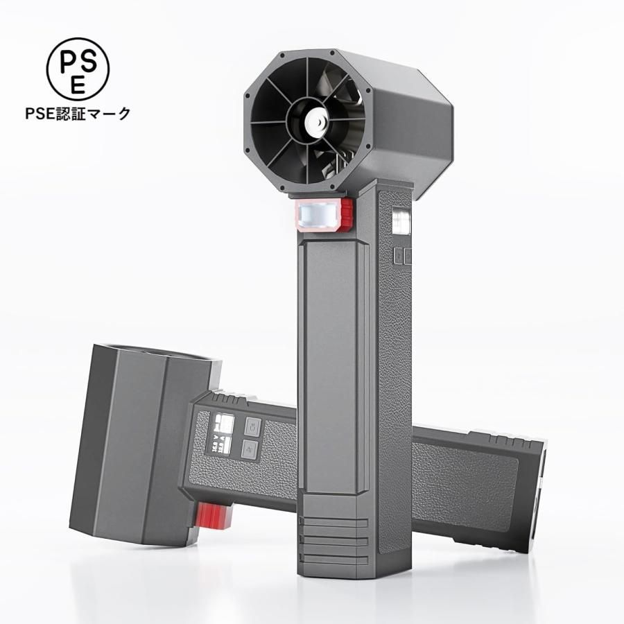 コードレスブロワー 60 m|sの圧倒的風速ブロワー洗車ブロワー 瞬間推力3.5LB 4速 64 mm超電動ブロワー 強力ターボブロワー洗車 キャンプ パソコン掃除