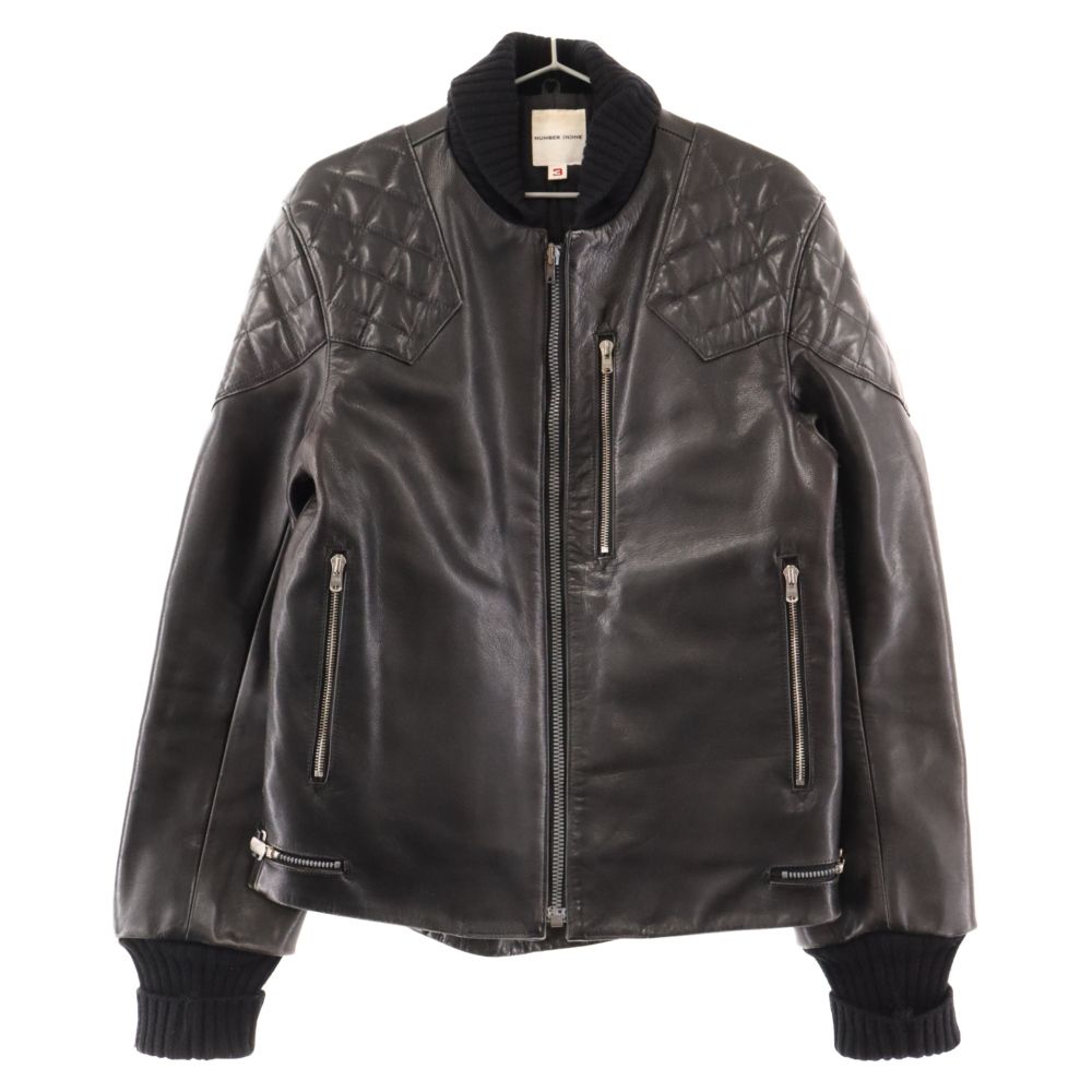 NUMBER (N)INEナンバーナイン99AW ロックアイドル期ライダース NUMBER (N)INEナンバーナイン99AW ロックアイドル期ライダース