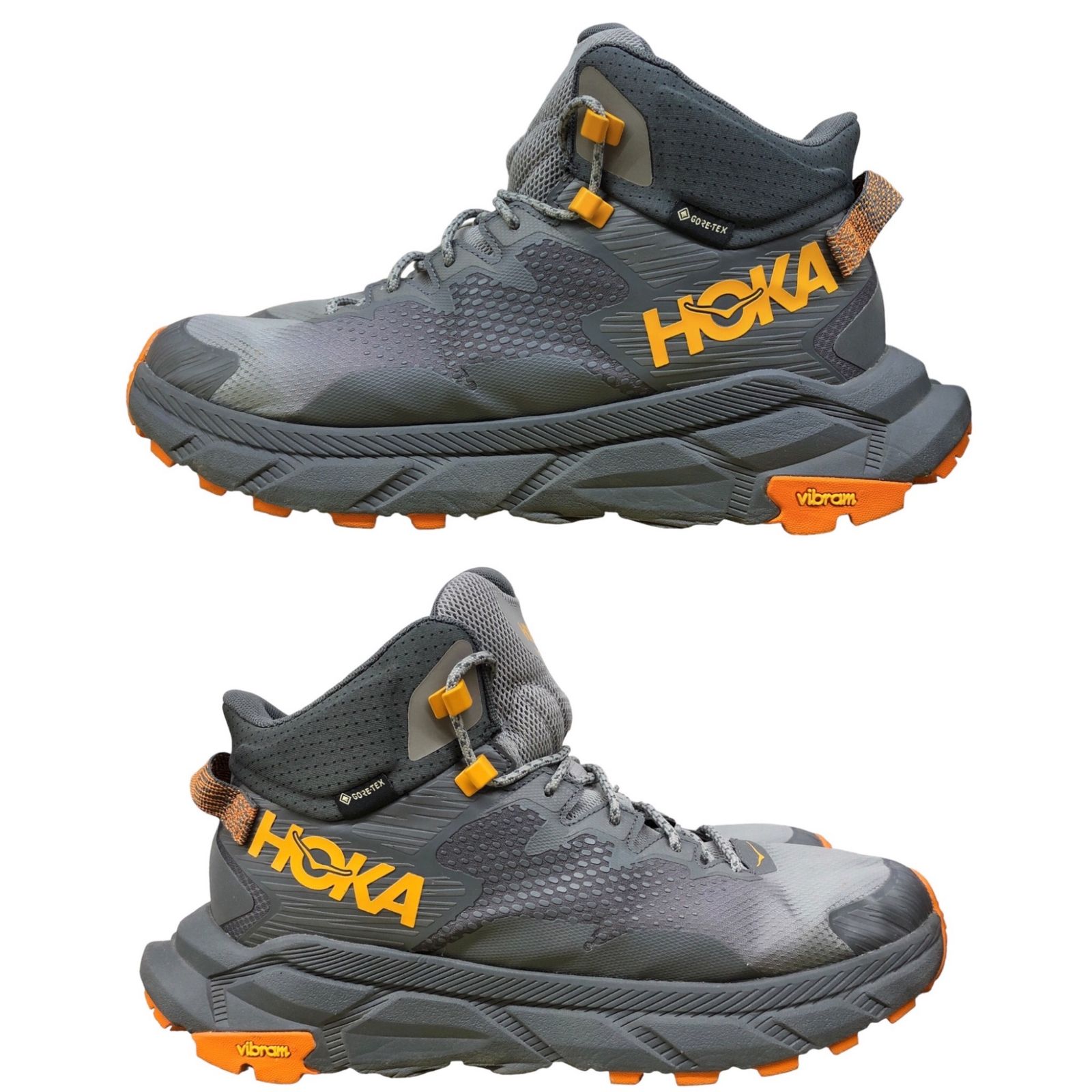 HOKA ONE ONE (ホカオネオネ) M TRAIL CODE GTX スニーカー ゴアテックス ビブラムソール ハイキングシューズ  1123165 27.5 US9.5D グレー メンズ/025 - メルカリ