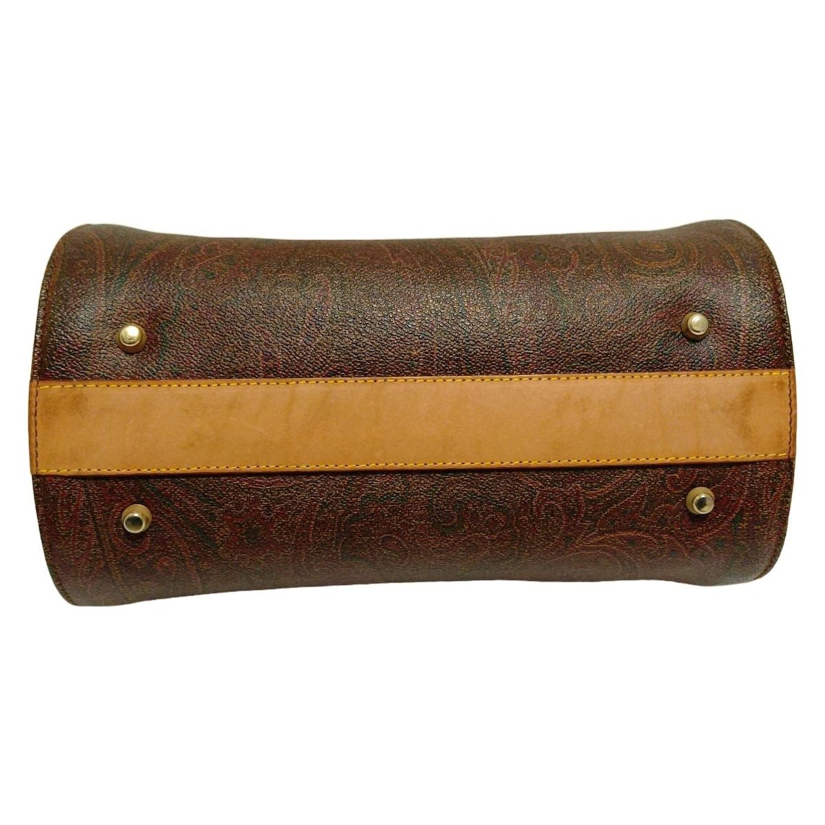 ETRO(エトロ) ハンドバッグ - ボルドー×ブラウン×マルチ